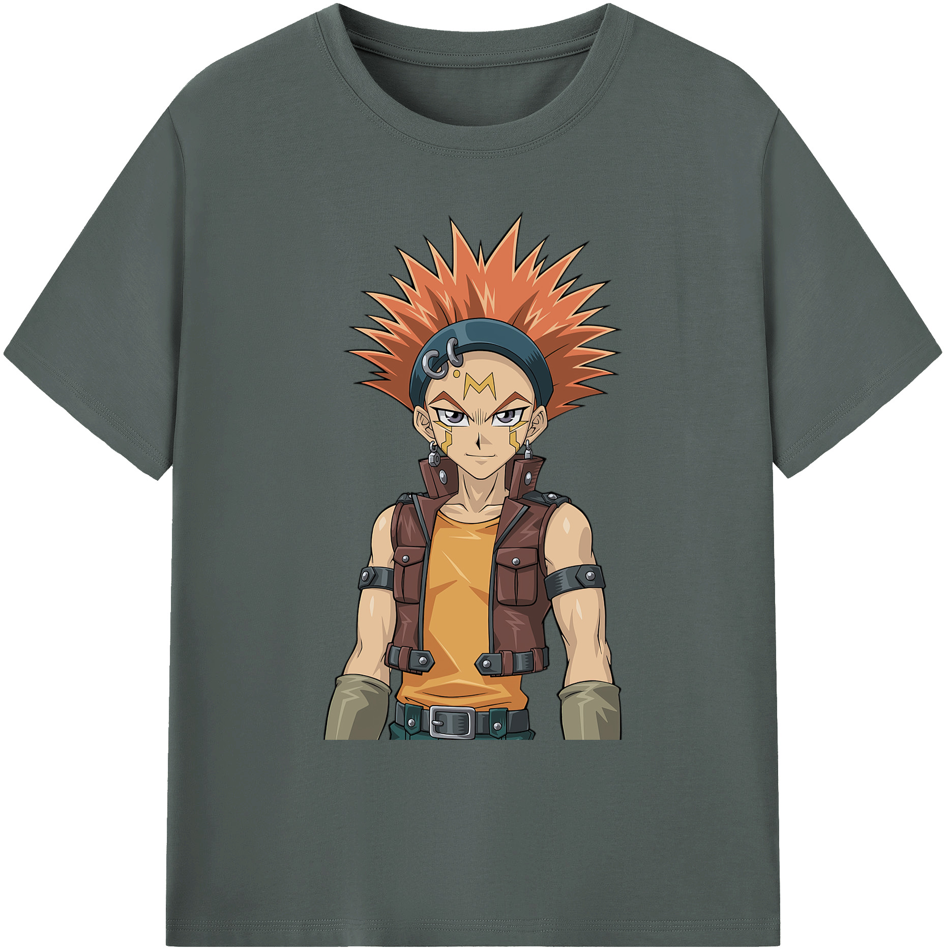（画像用） 遊☆戯☆王 Yu-Gi-Oh! 綿100％ メンズ半袖Tシャツ｜肌触りやわらか＆通気性